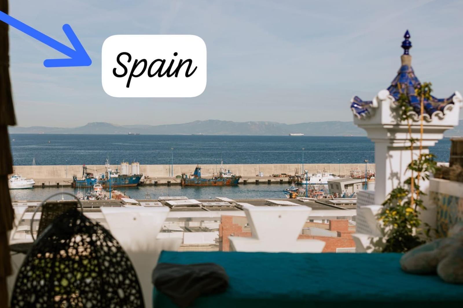 With Mediterranean Sea Views Of Spain And Gibraltar